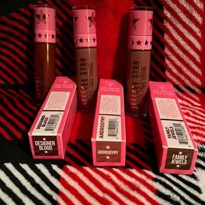 Jeffree Star 3 liquid lipstick combo